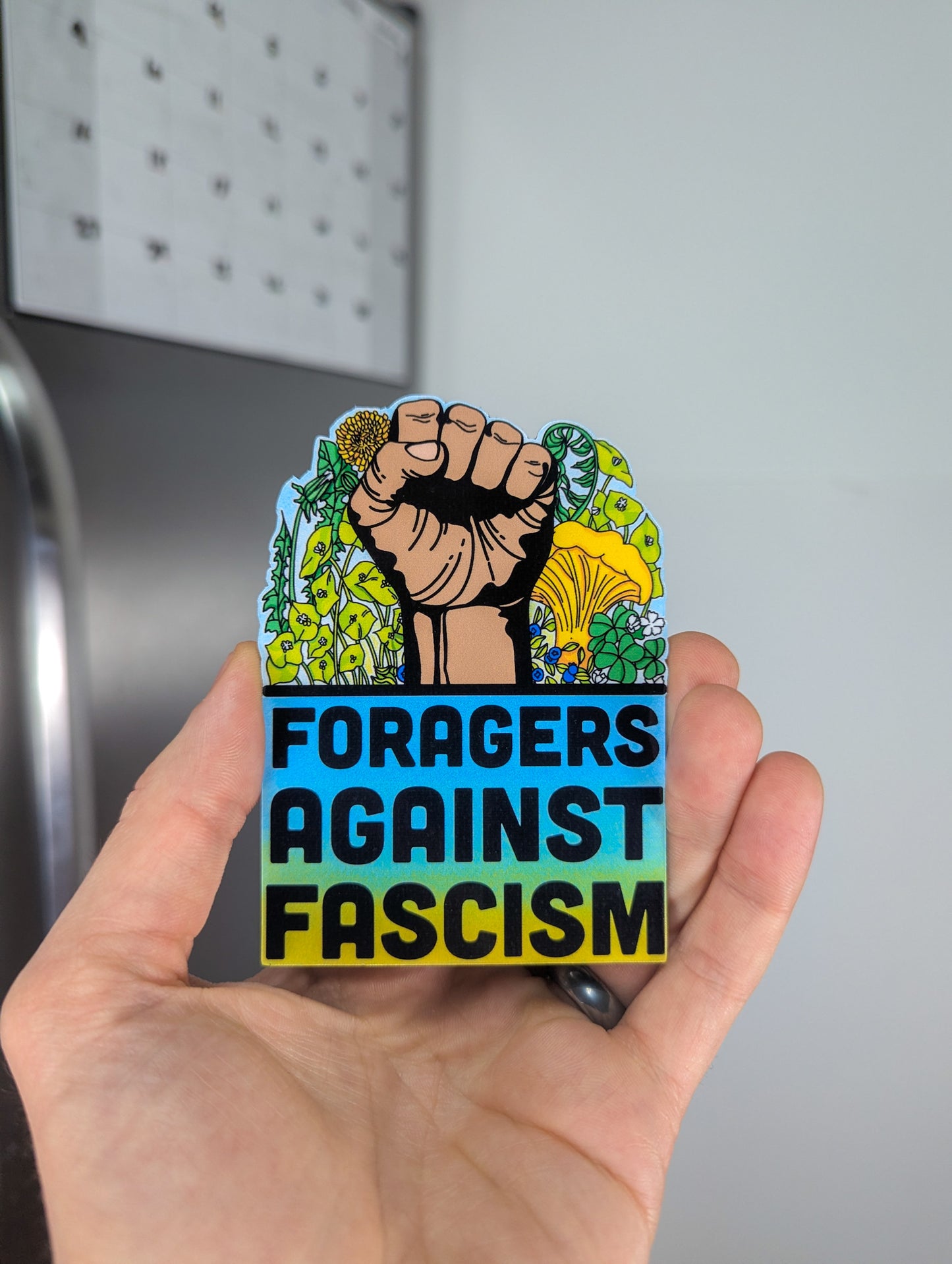 Foragers Against Fascism | Anti-Oligarchy Magnet