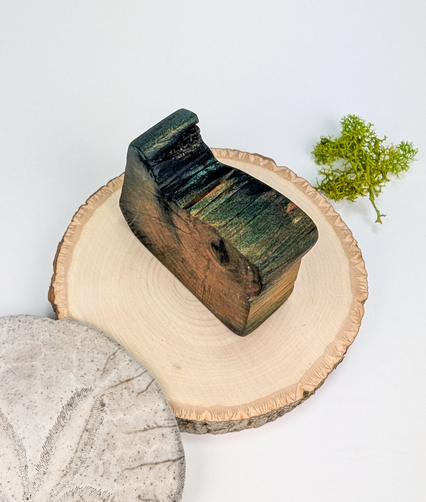 Oregon Display Piece #03 | Naturally Fungus Stained Wood