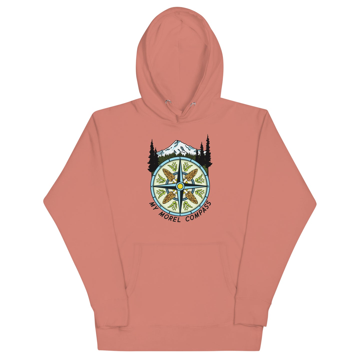 My Morel Compass | Unisex Hoodie | Funny Mushroom Apparel