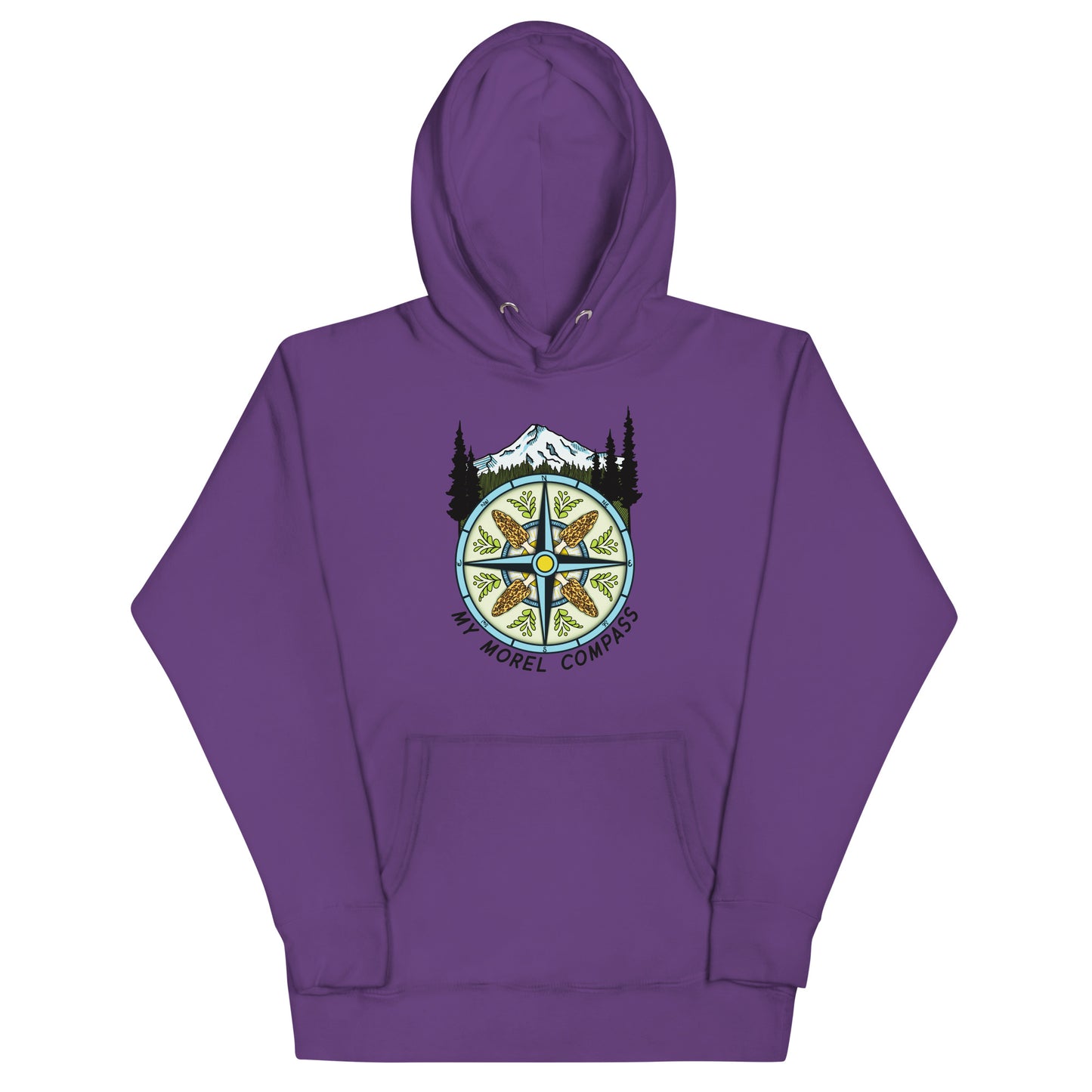 My Morel Compass | Unisex Hoodie | Funny Mushroom Apparel