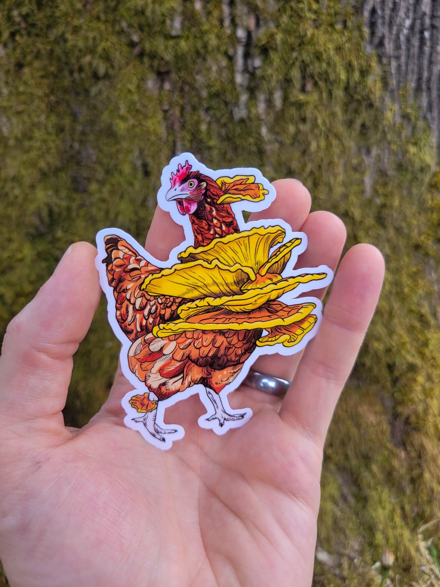 Chicken of the Woods | Funny Mushroom Sticker