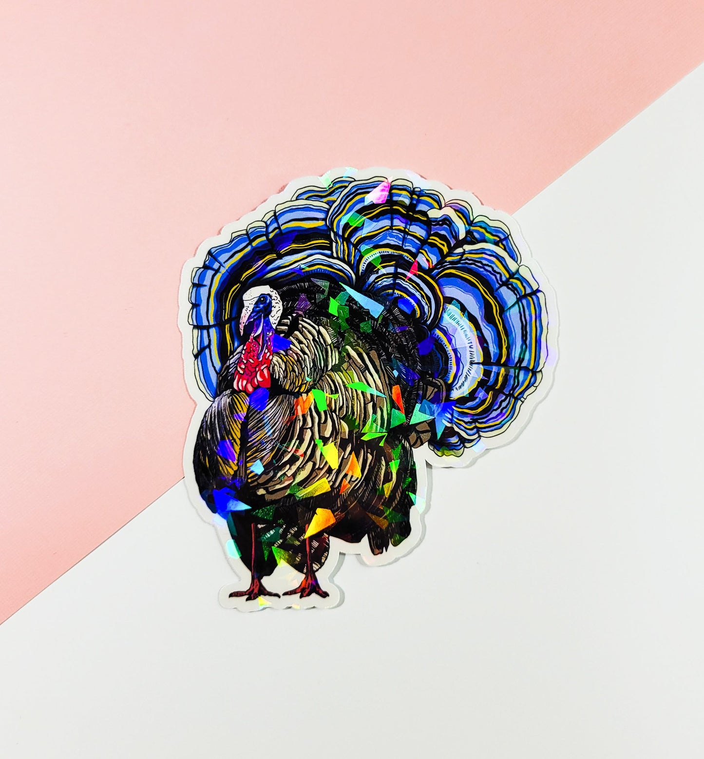 Turkey Tail Sticker | Funny Mushroom Sticker