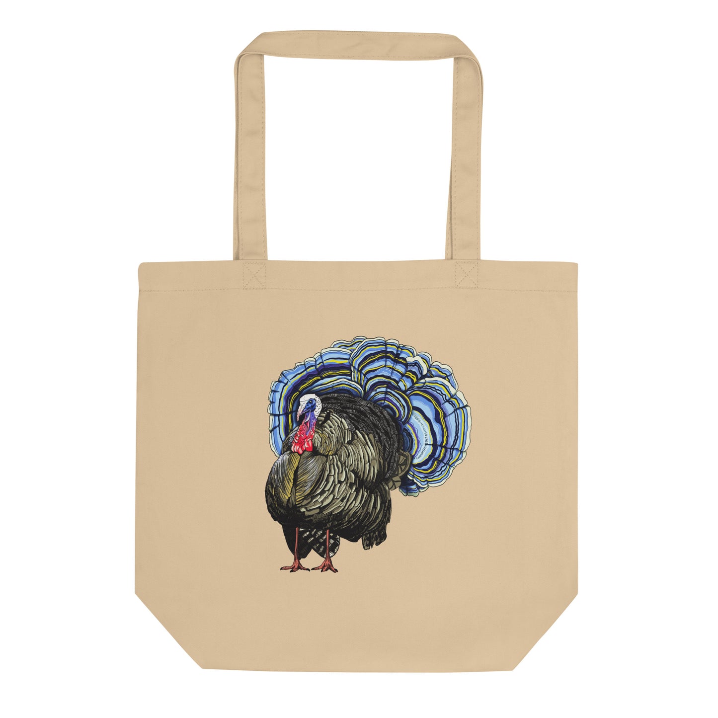 Turkey Tail | Eco-Friendly Tote Bag | Funny Mushroom Artwork