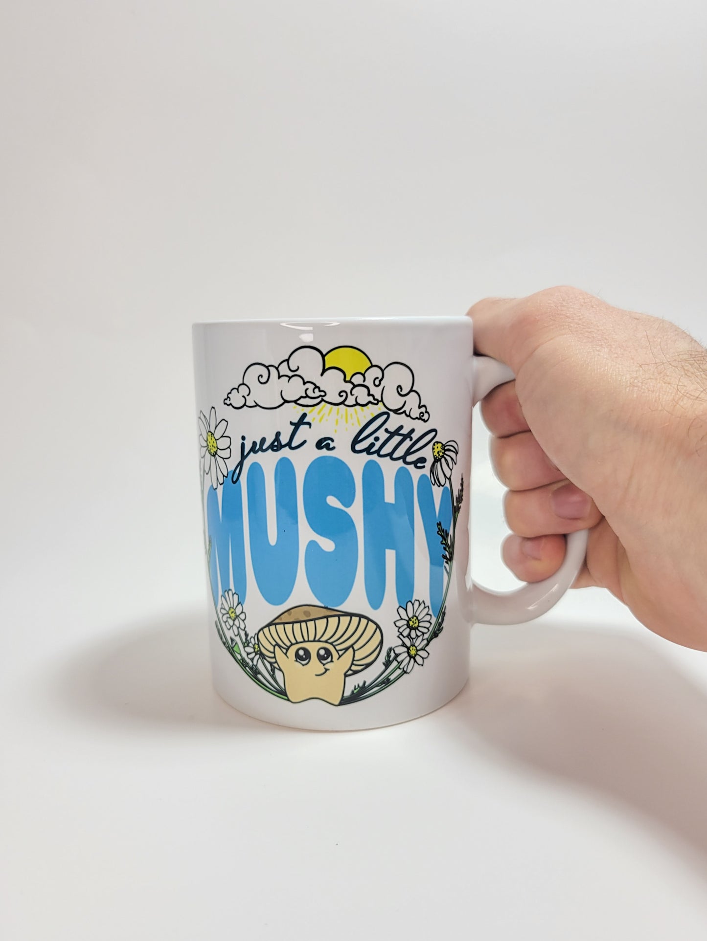 Just A Little Mushy | Adorable Mushroom Mug | 11oz/15oz Sizes
