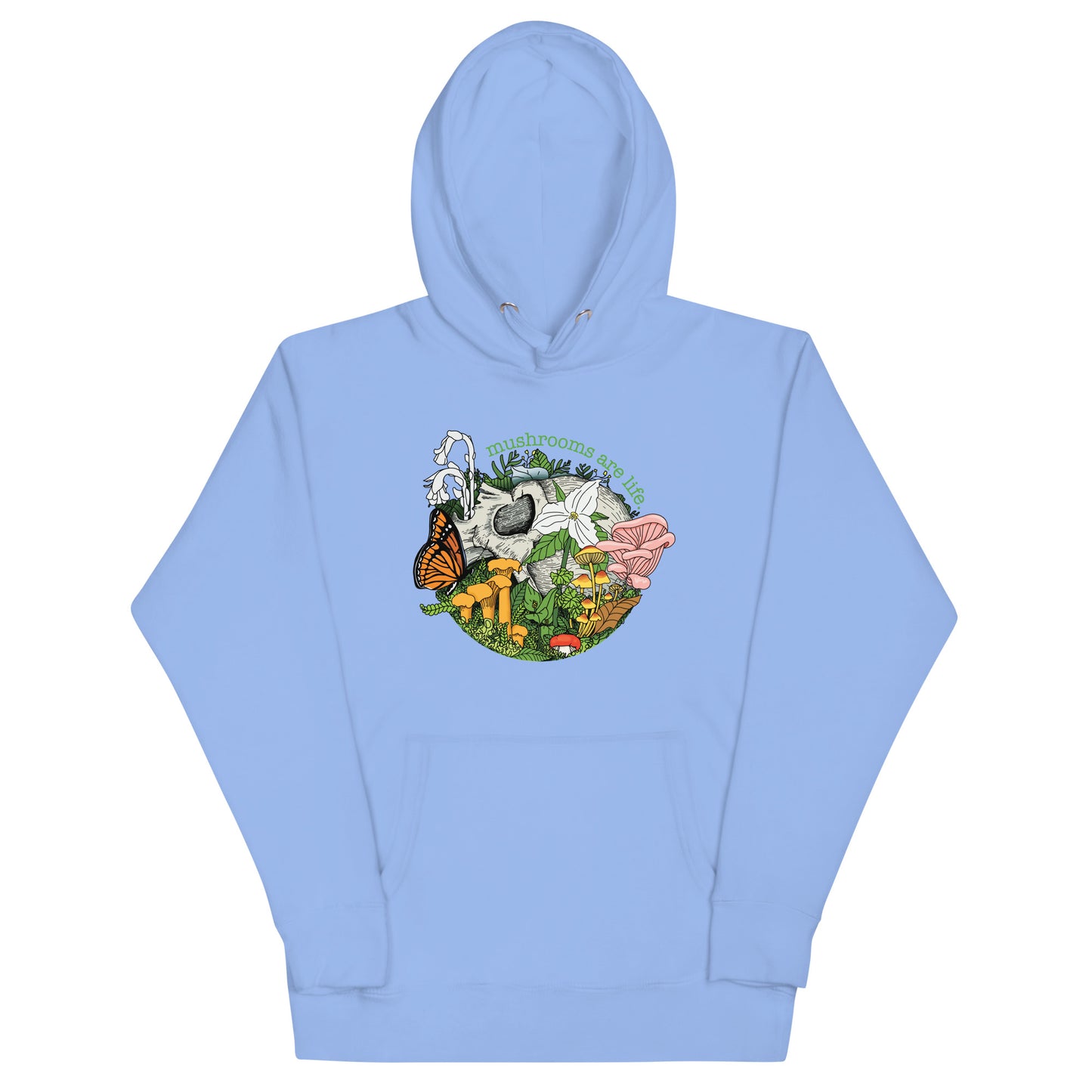 Mushrooms Are Life | Unisex Hoodie | Morbid Mushroom Apparel