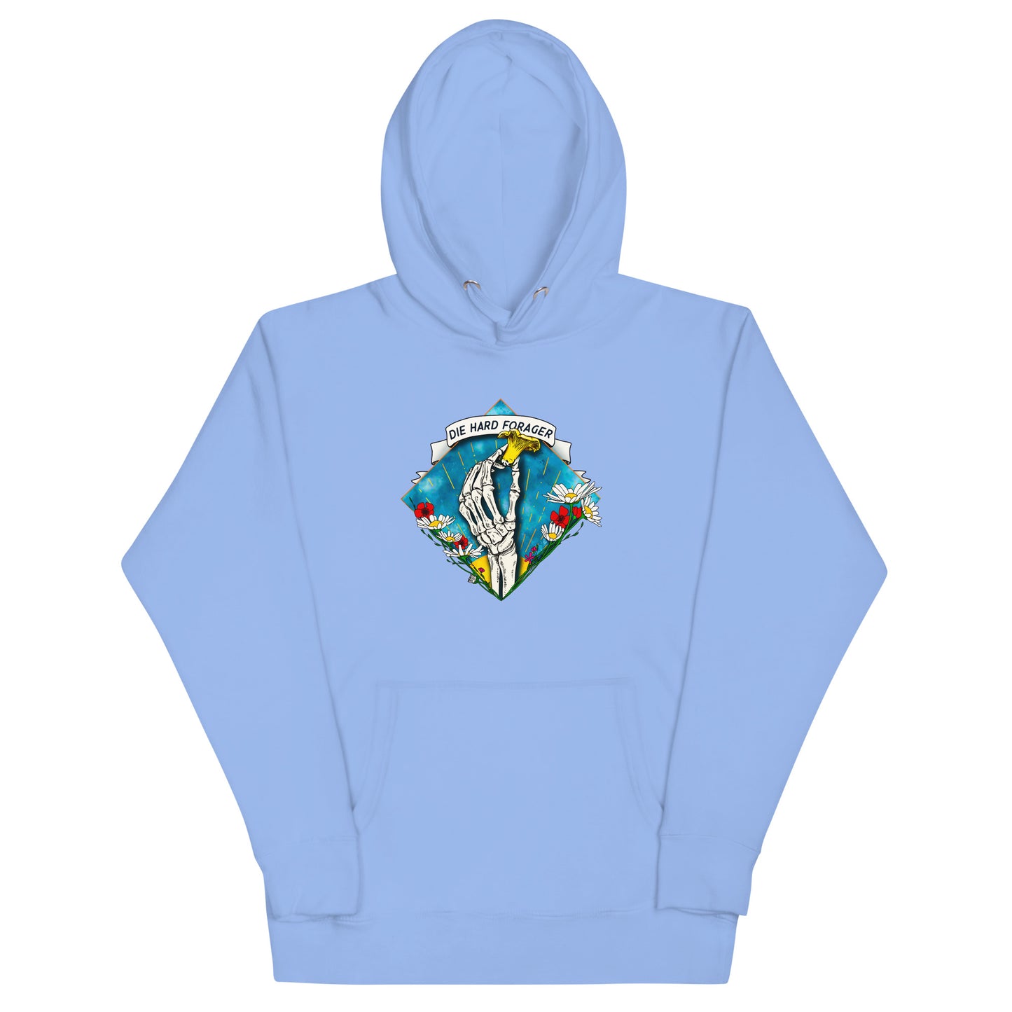 Die Hard Forager | Unisex Hoodie | Morbid Mushroom Apparel