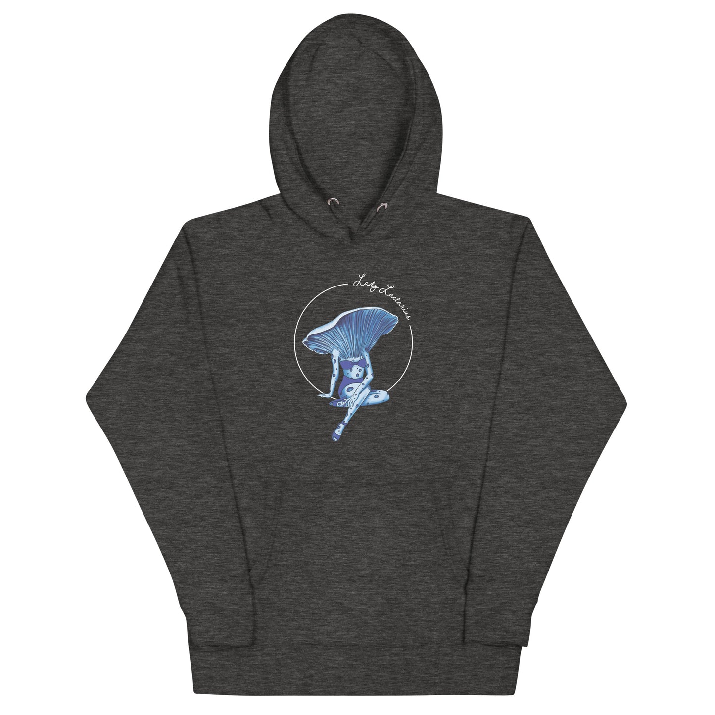 Lady Lactarius | Unisex Hoodie | Mushroom Pinup Girl Apparel