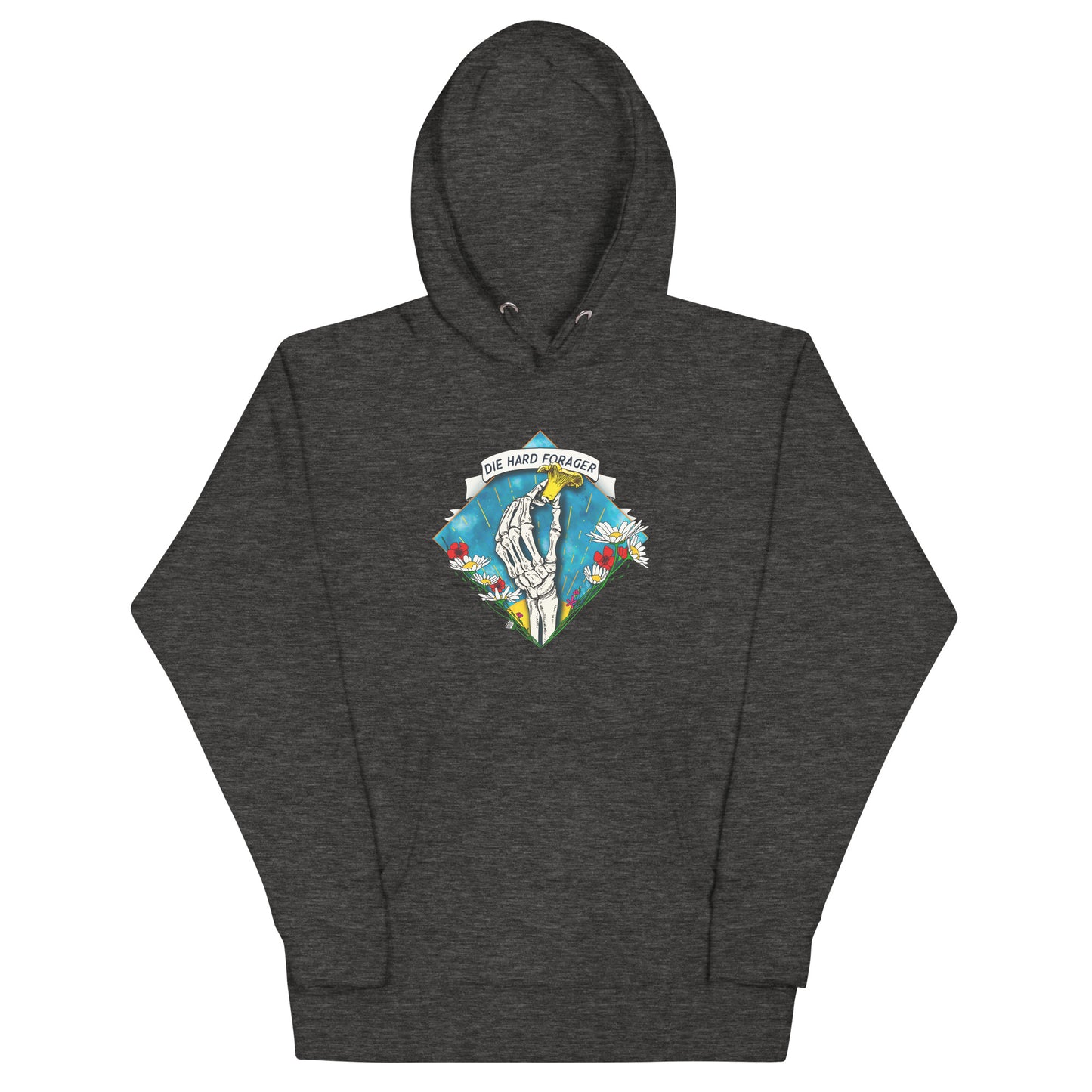 Die Hard Forager | Unisex Hoodie | Morbid Mushroom Apparel