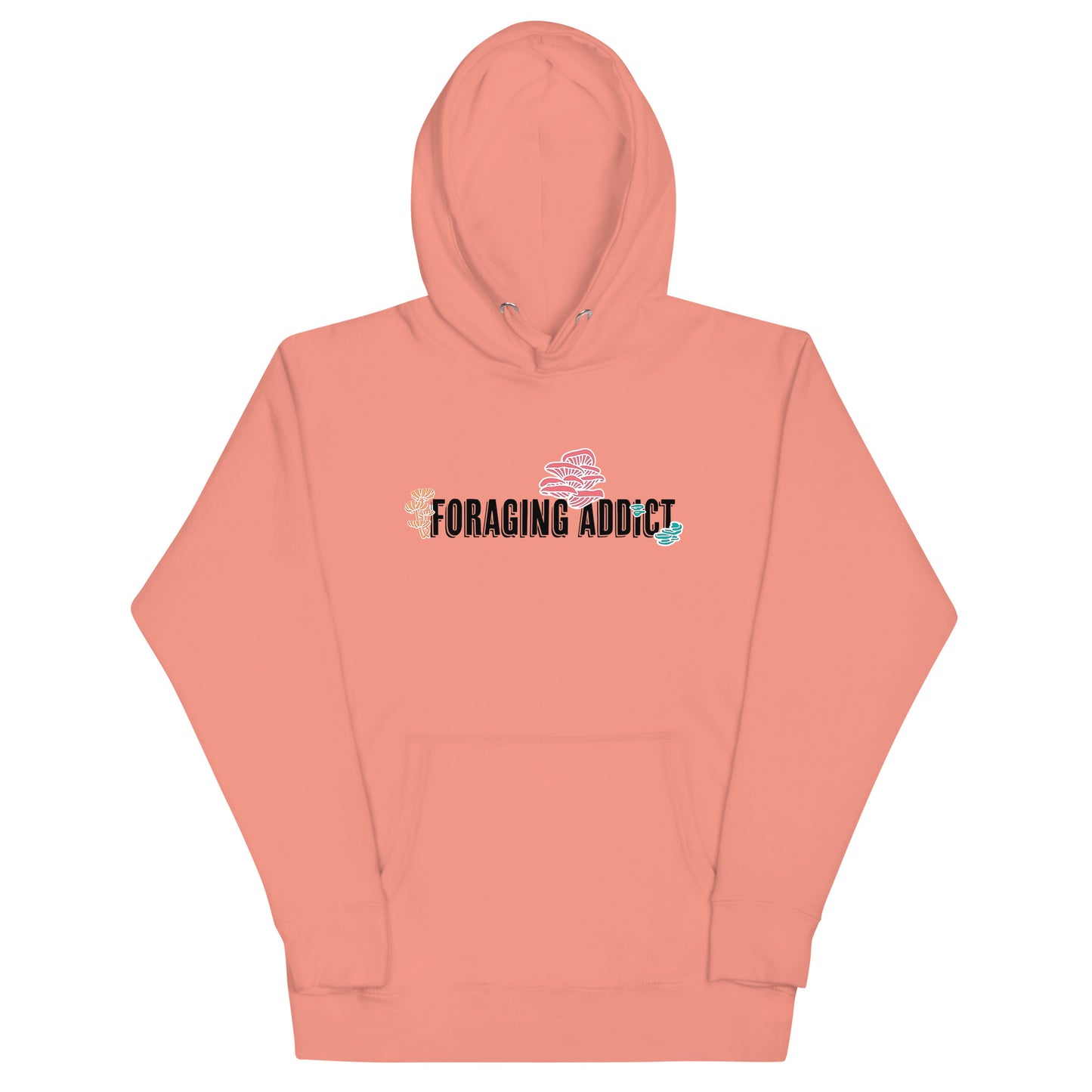 Foraging Addict | Unisex Hoodie | Funny Mushroom Apparel