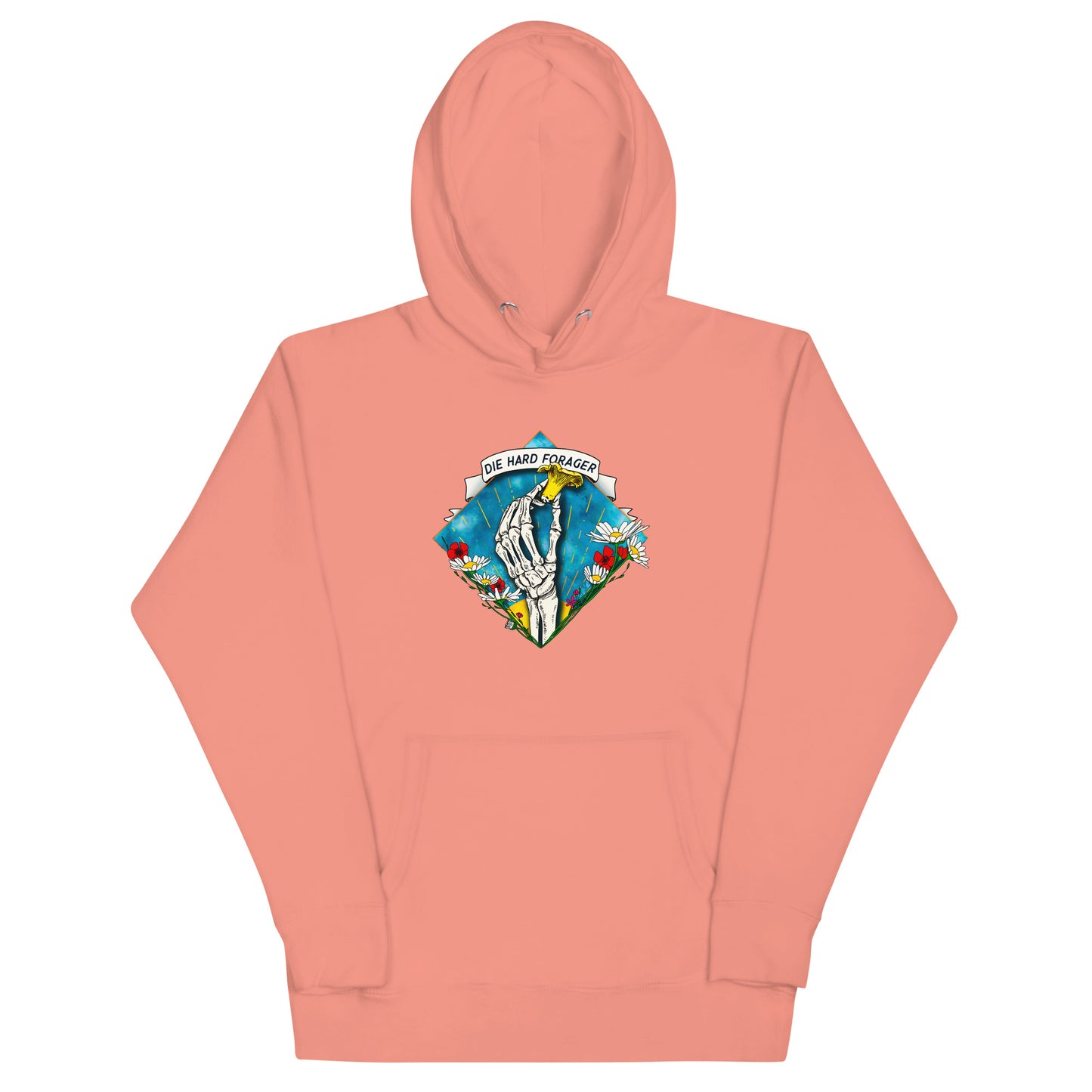 Die Hard Forager | Unisex Hoodie | Morbid Mushroom Apparel