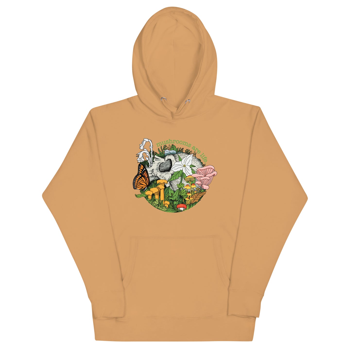 Mushrooms Are Life | Unisex Hoodie | Morbid Mushroom Apparel
