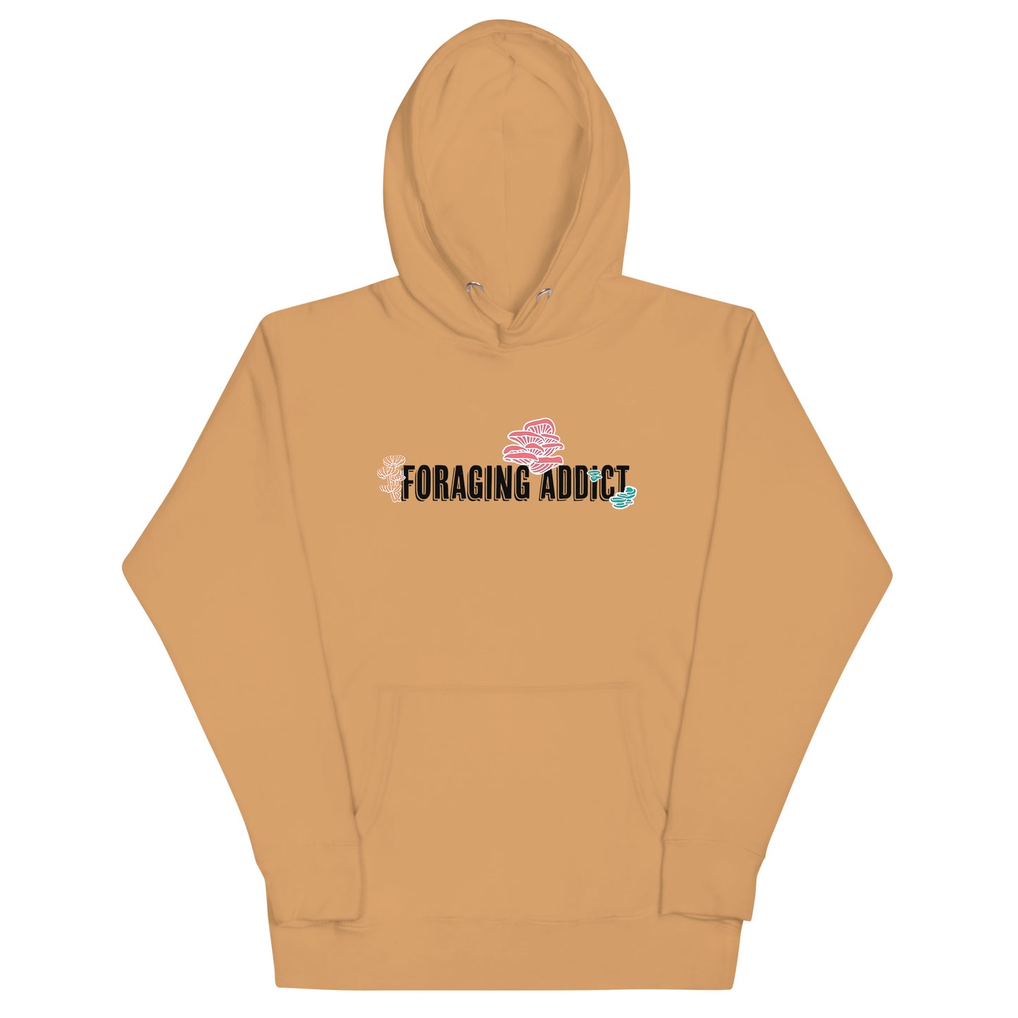 Foraging Addict | Unisex Hoodie | Funny Mushroom Apparel