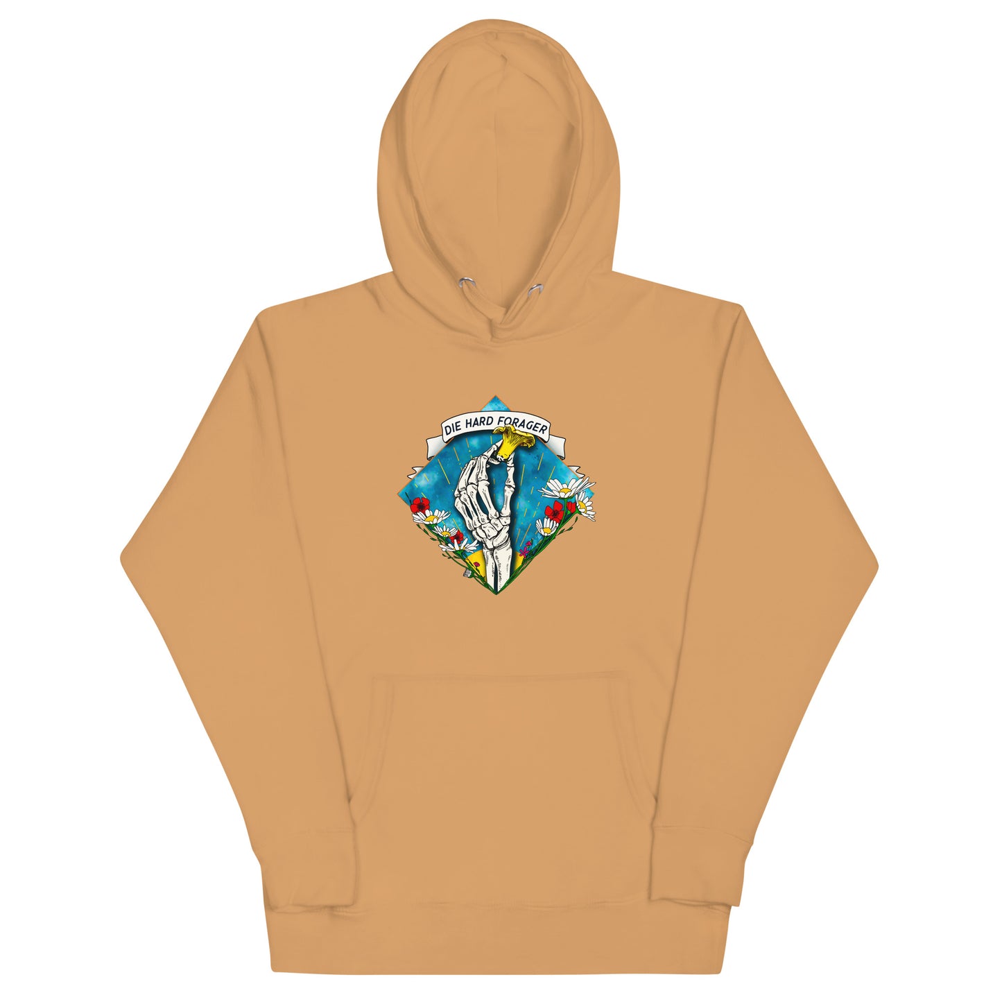 Die Hard Forager | Unisex Hoodie | Morbid Mushroom Apparel