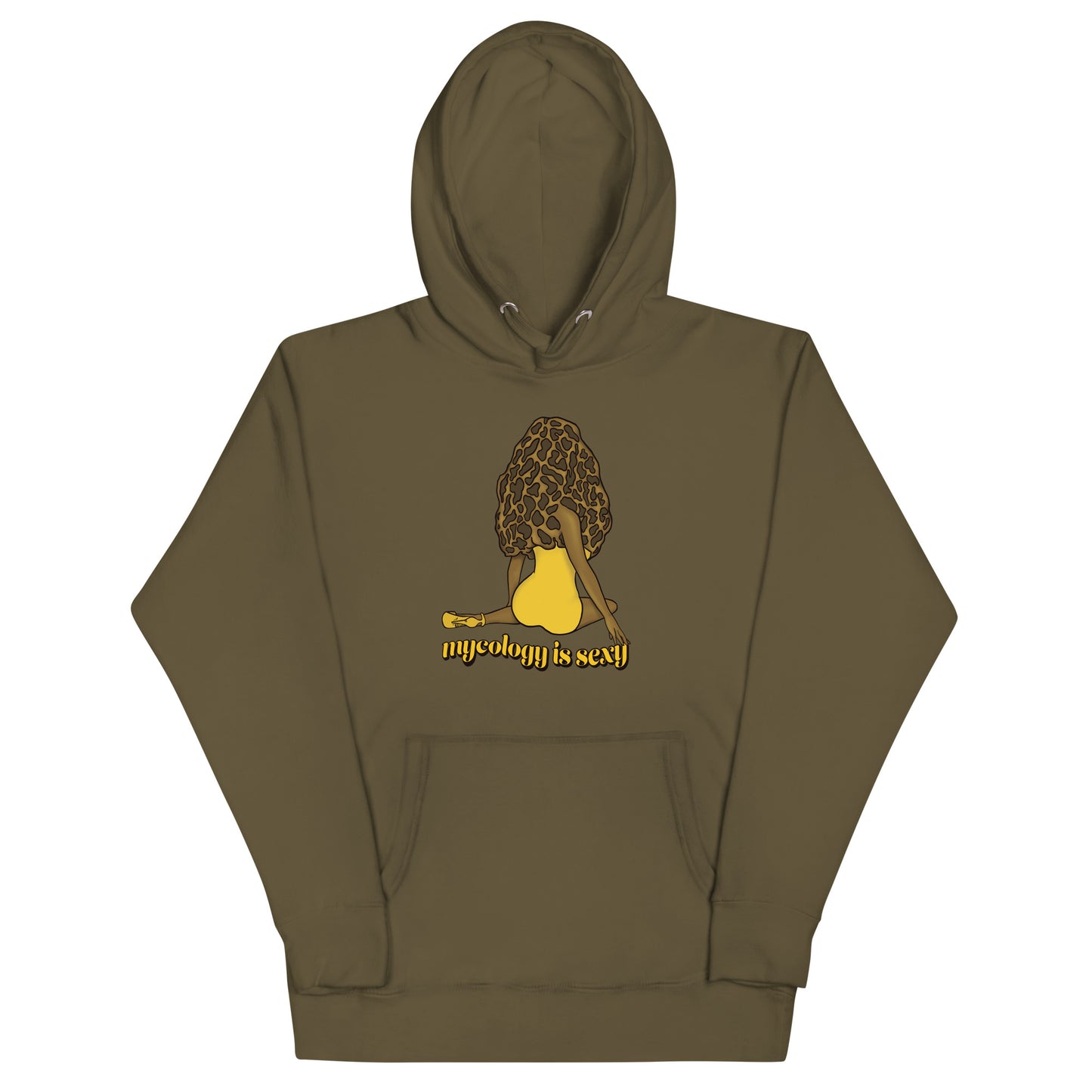 Mycology Is Sexy | Unisex Hoodie | Mushroom Pinup Girl Apparel