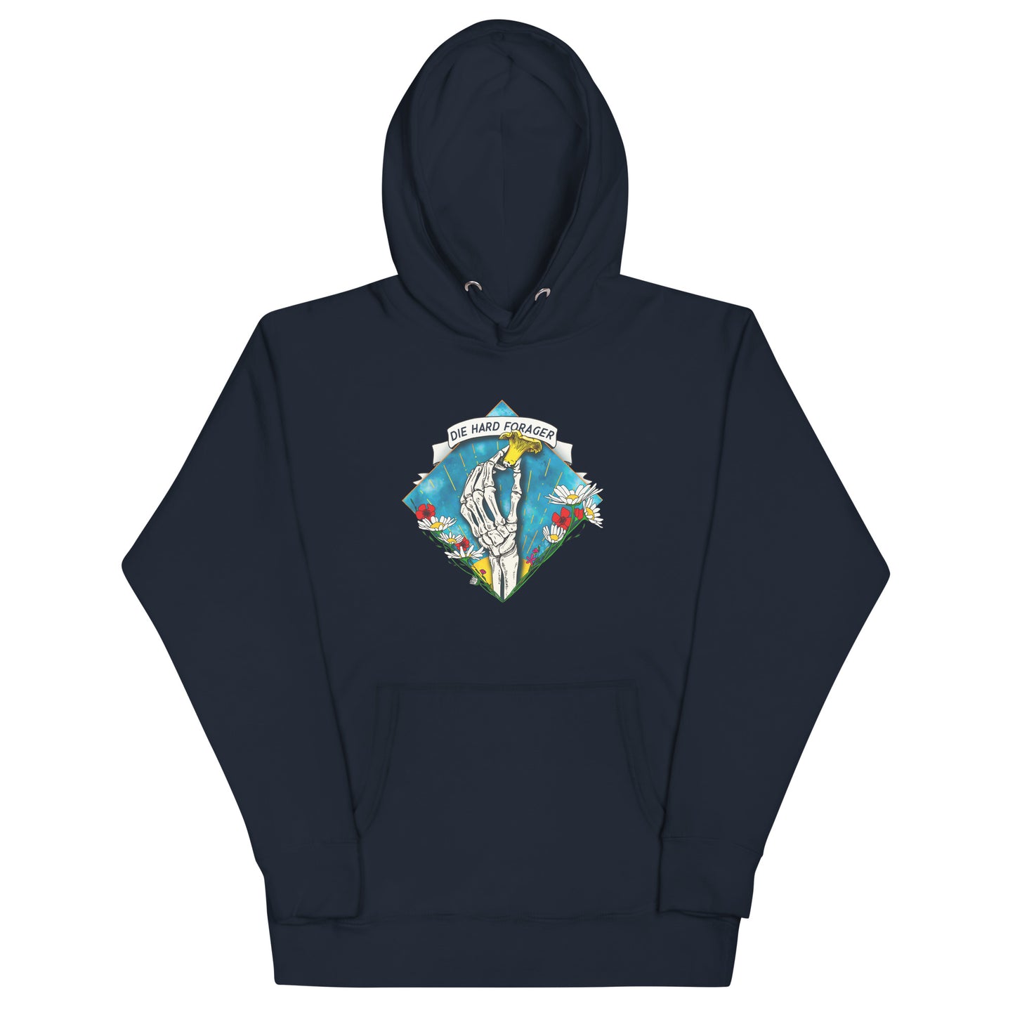 Die Hard Forager | Unisex Hoodie | Morbid Mushroom Apparel