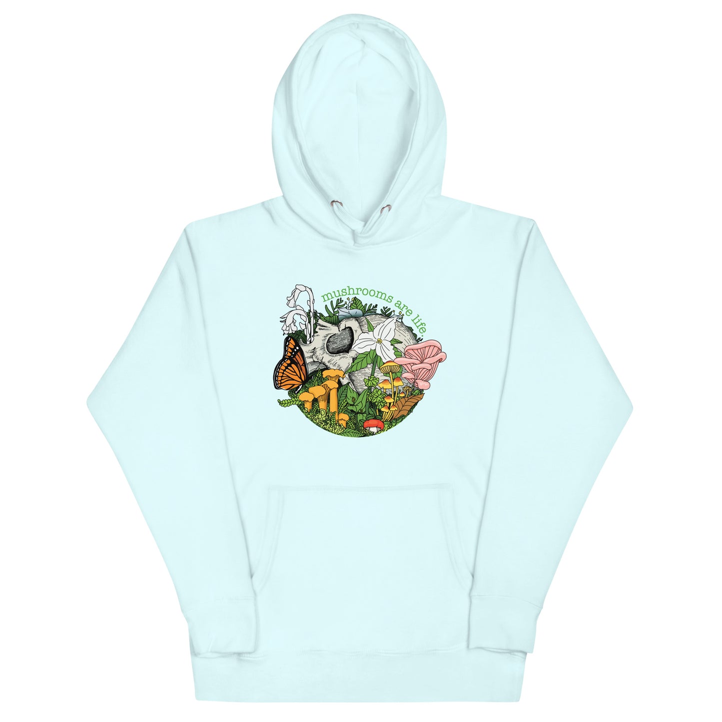 Mushrooms Are Life | Unisex Hoodie | Morbid Mushroom Apparel