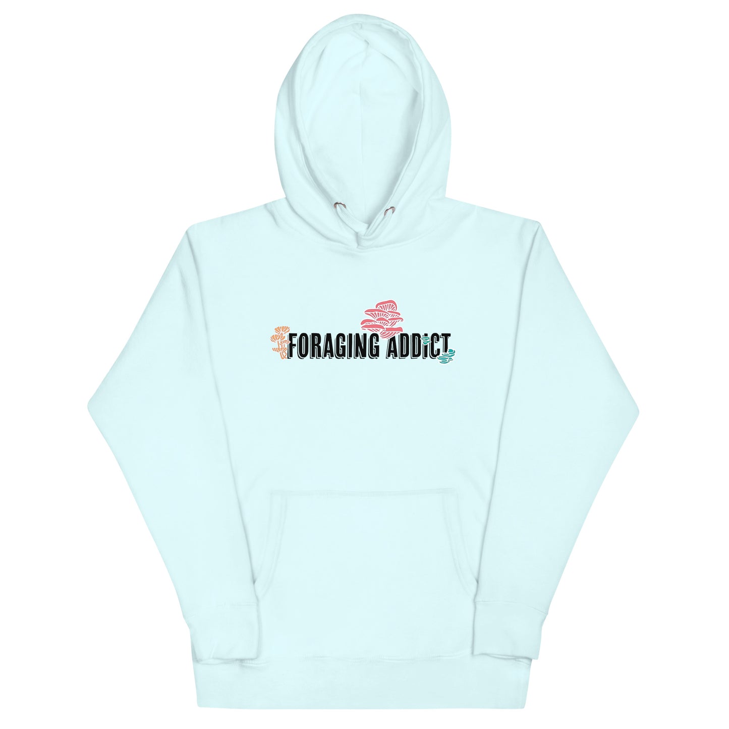 Foraging Addict | Unisex Hoodie | Funny Mushroom Apparel