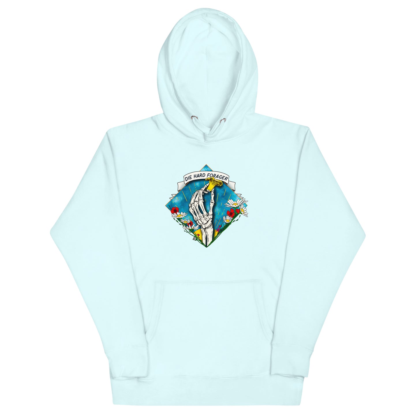 Die Hard Forager | Unisex Hoodie | Morbid Mushroom Apparel