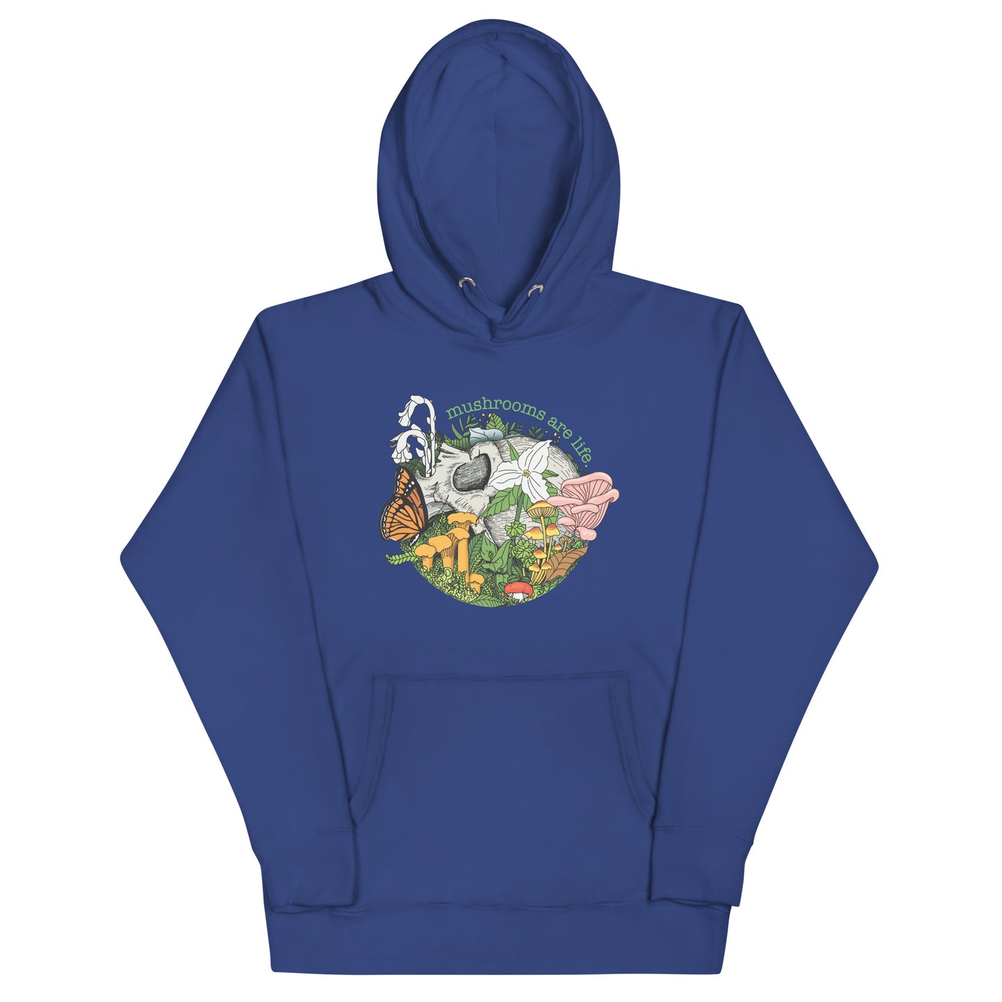 Mushrooms Are Life | Unisex Hoodie | Morbid Mushroom Apparel