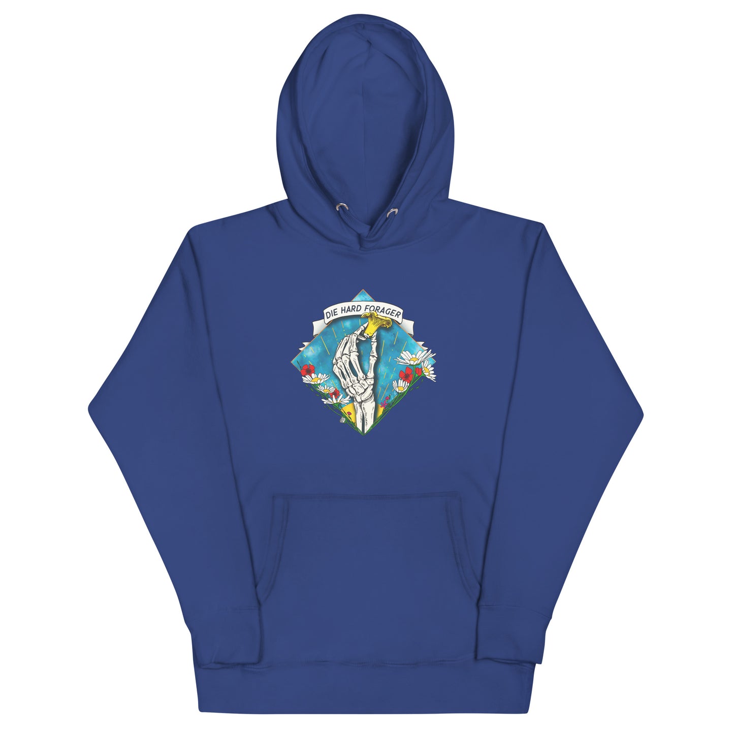 Die Hard Forager | Unisex Hoodie | Morbid Mushroom Apparel