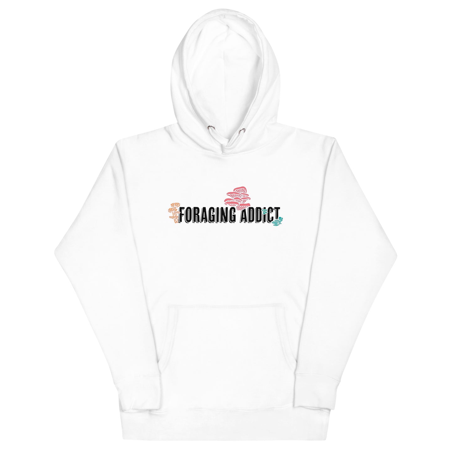 Foraging Addict | Unisex Hoodie | Funny Mushroom Apparel