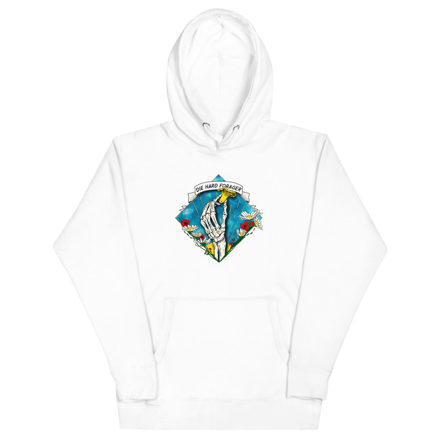 Die Hard Forager | Unisex Hoodie | Morbid Mushroom Apparel