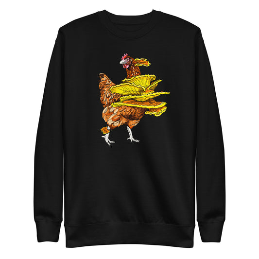 Chicken Of The Woods | Unisex Sweatshirt | Funny Mushroom Apparel