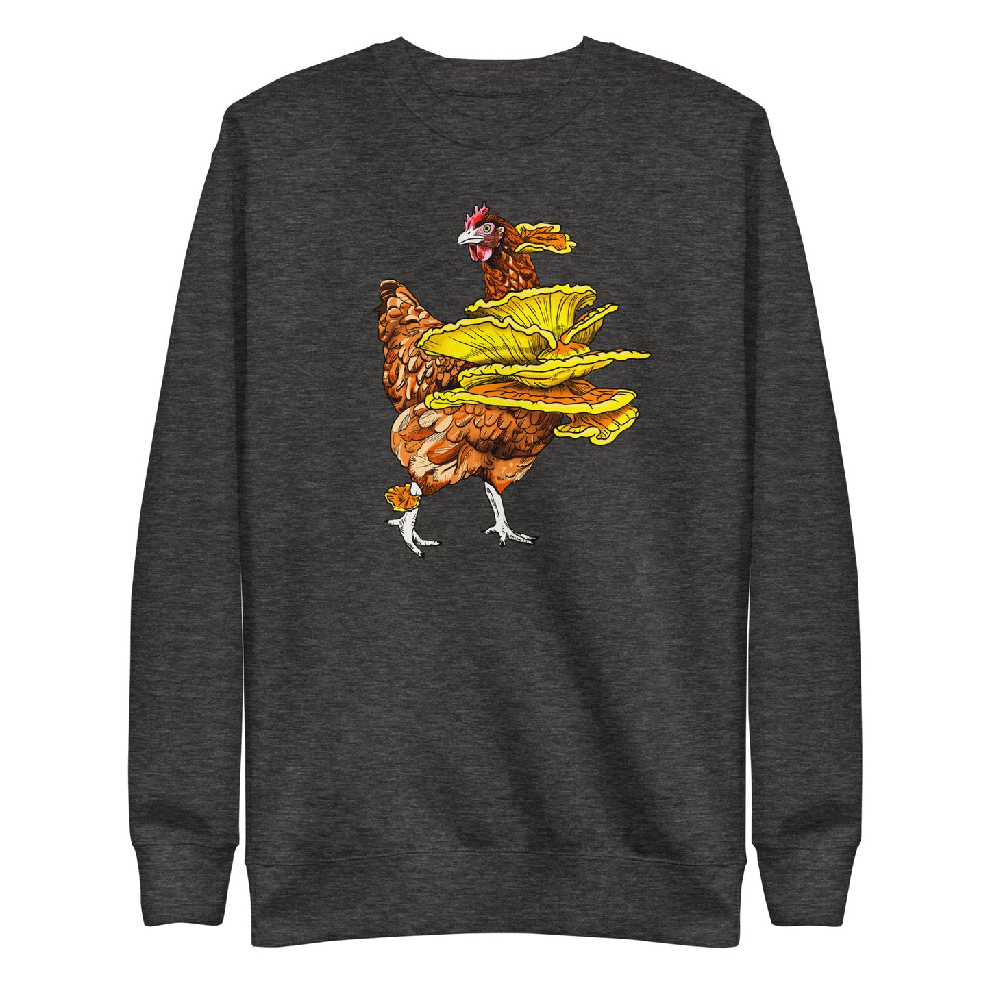 Chicken Of The Woods | Unisex Sweatshirt | Funny Mushroom Apparel