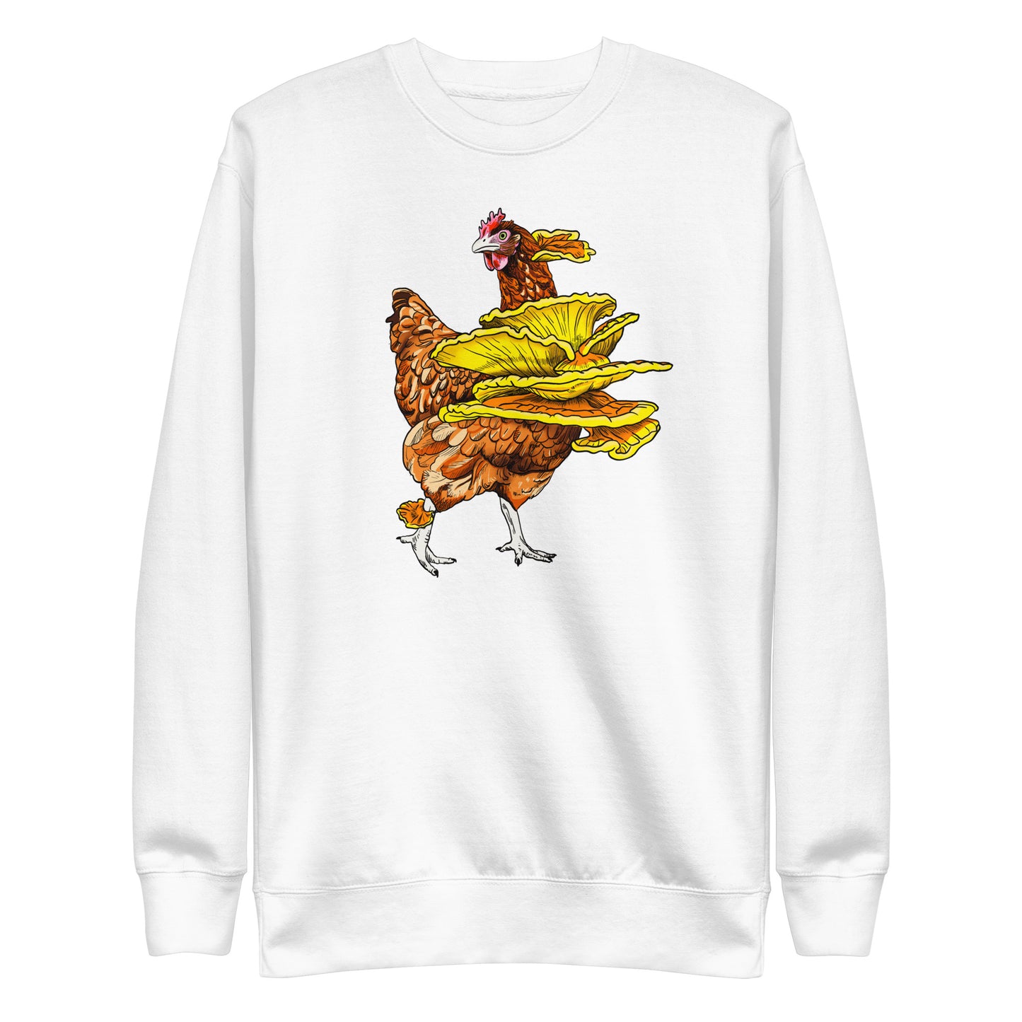 Chicken Of The Woods | Unisex Sweatshirt | Funny Mushroom Apparel