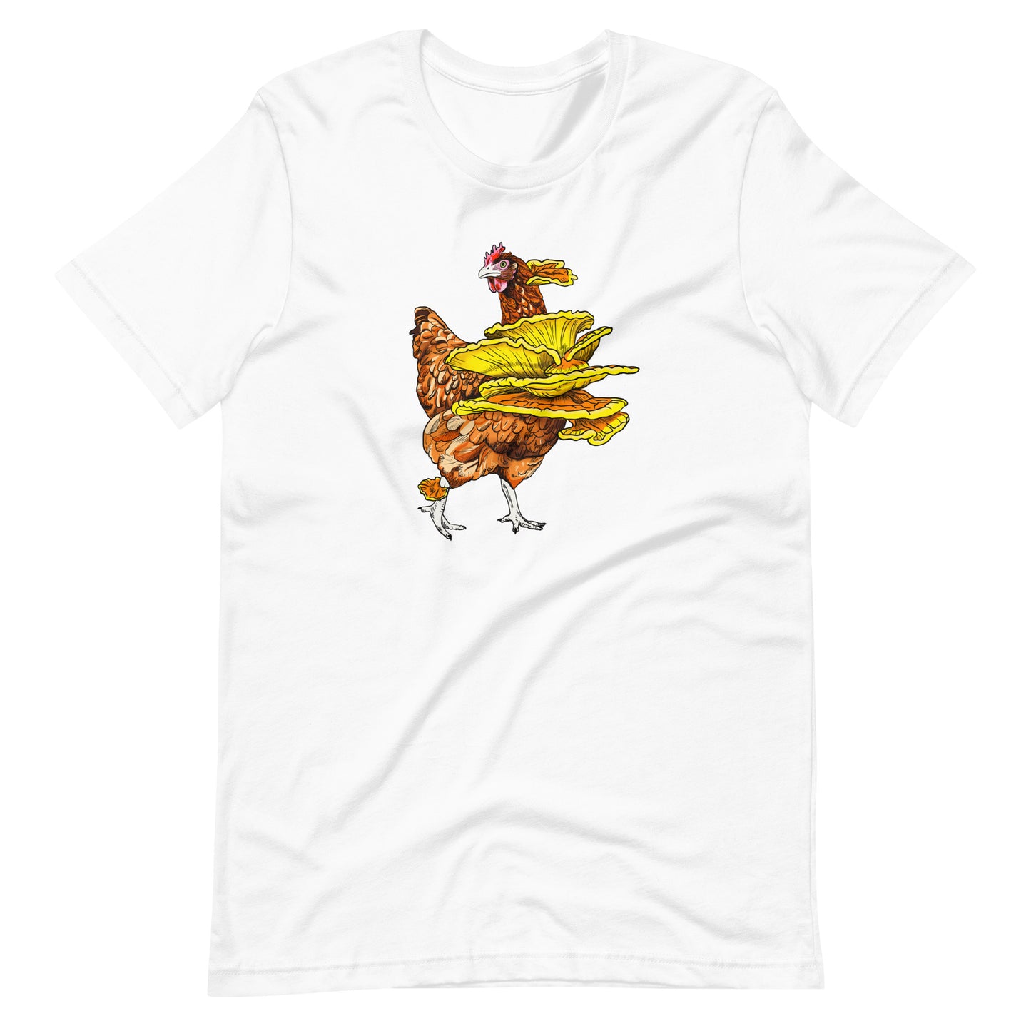Chicken Of The Woods | Unisex T-Shirt | Funny Mushroom Apparel