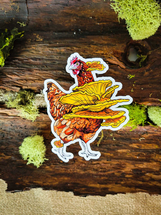 Chicken of the Woods | Funny Mushroom Sticker