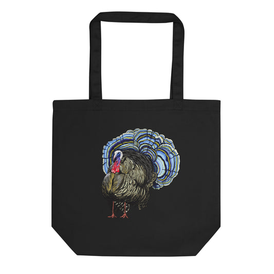 Turkey Tail | Eco-Friendly Tote Bag | Funny Mushroom Artwork