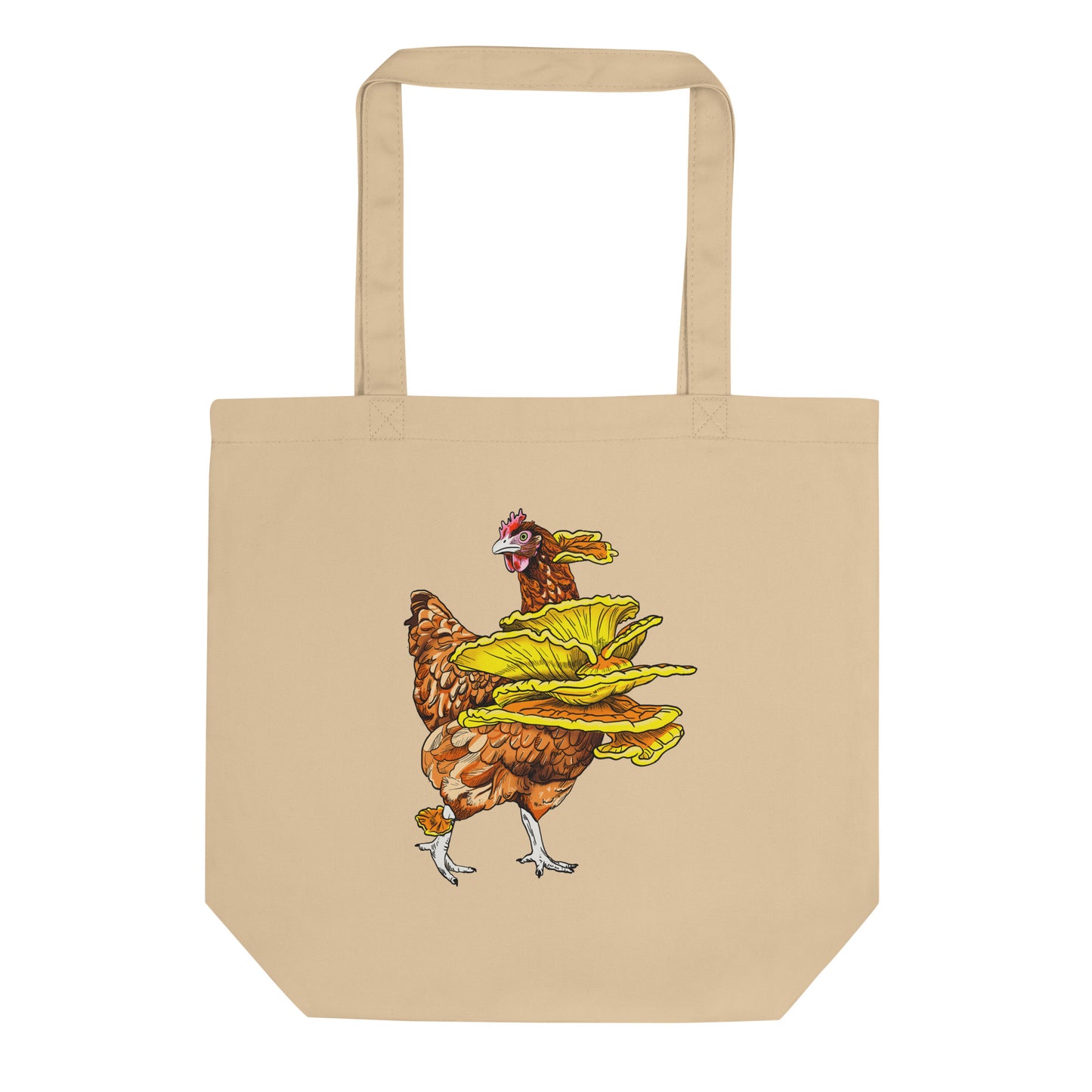 Chicken Of The Woods | Eco-Friendly Tote Bag | Funny Mushroom Artwork