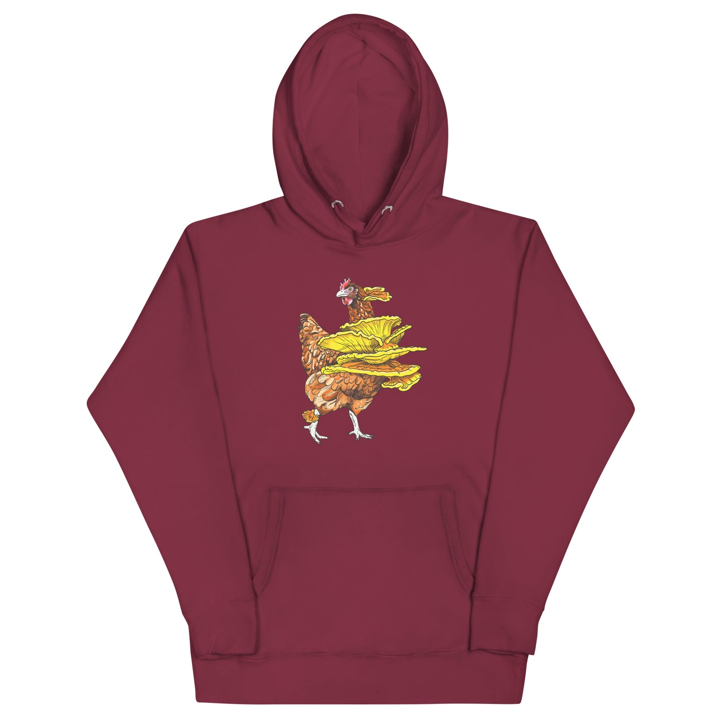 Chicken Of The Woods | Unisex Hoodie | Funny Mushroom Apparel